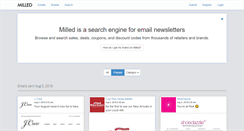 Desktop Screenshot of milled.com